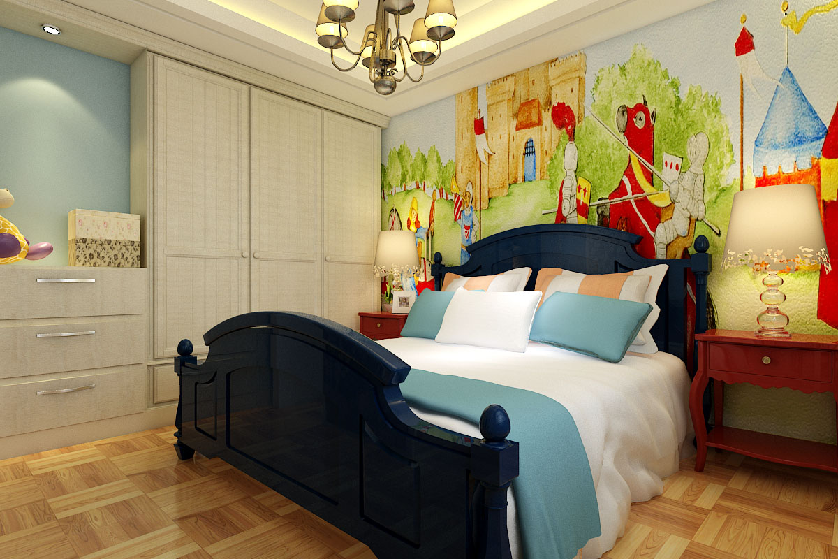港台风格 三居 白领 卧室图片来自石家庄业之峰装饰在富强小区120平米港台风格的分享