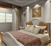 珠江荣景115平奢侈欧式装修设计-卧室效果图