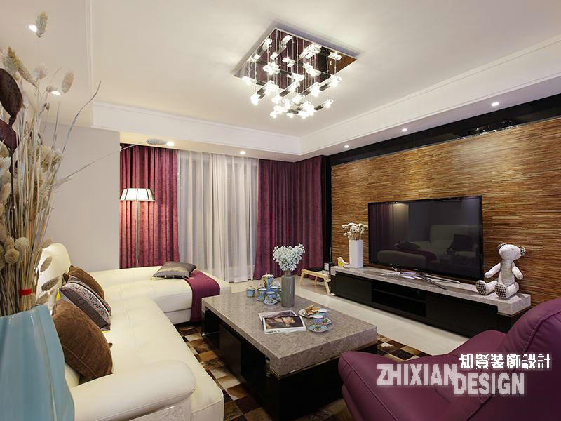 三居 白领 客厅图片来自上海知贤设计小徐在现代怡居 一所房子里的静好时光的分享
