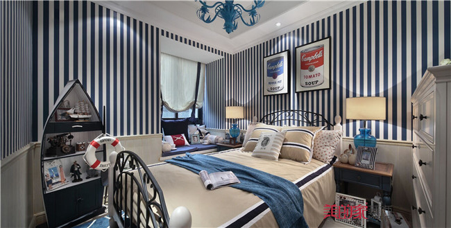 卧室图片来自重庆美的家装饰谭权在美的家装饰【西西里洋房】的分享