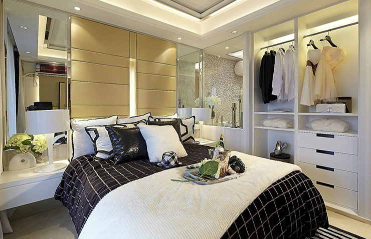 卧室图片来自美巢装饰在瀚海泰苑两室86平现代简约设计的分享