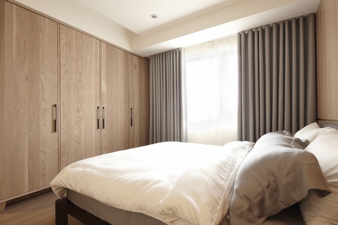 卧室图片来自家装大管家在自然朴实 98平现代简洁舒适之家的分享