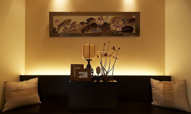混搭 三居 白领 华西装饰 客厅图片来自华西装饰集团在金科天籁城现代中式风格的分享