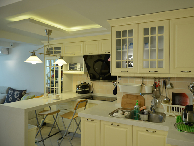 青年公寓 田园风格 老房装修 高度国际 装修设计 厨房图片来自高度国际装饰宋增会在120平米 田园风格的分享