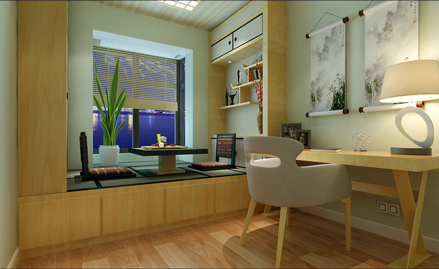 珠江帝景 二居室 现代风格 高度国际 装修设计 卧室图片来自高度国际装饰宋增会在88平米 珠江帝景  时尚简约的分享
