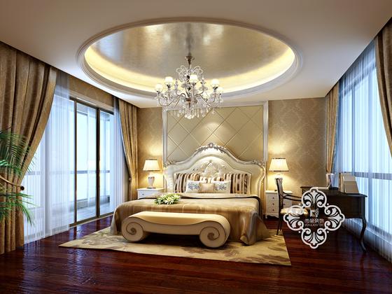 别墅装修 别墅设计 卧室图片来自天津别墅装修在万联别墅的分享