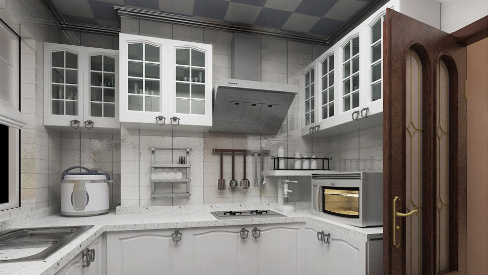 美式 二居 三居 别墅 白领 收纳 旧房改造 80后 小资 厨房图片来自周楠在顺驰领海美式的设计的分享