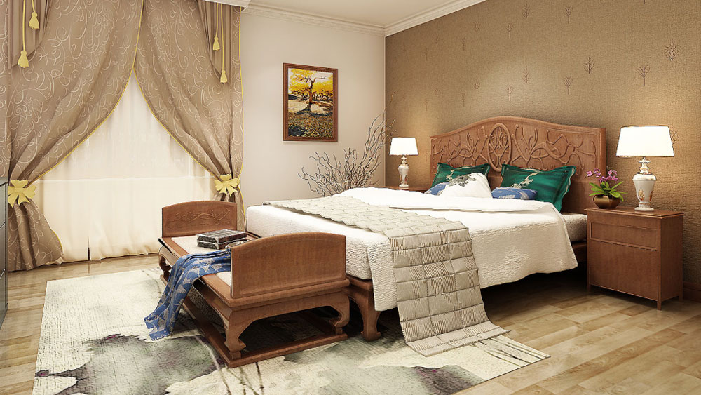 高度国际 诗婷 三居 卧室图片来自高度国际装修设计诗婷在首开常青藤  91㎡  5万的分享