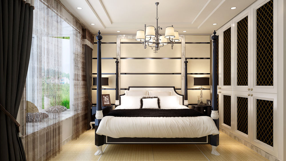 高度国际 诗婷 三居 后现代风格 卧室图片来自高度国际装修设计诗婷在京汉旭城家园  三居室    现代的分享