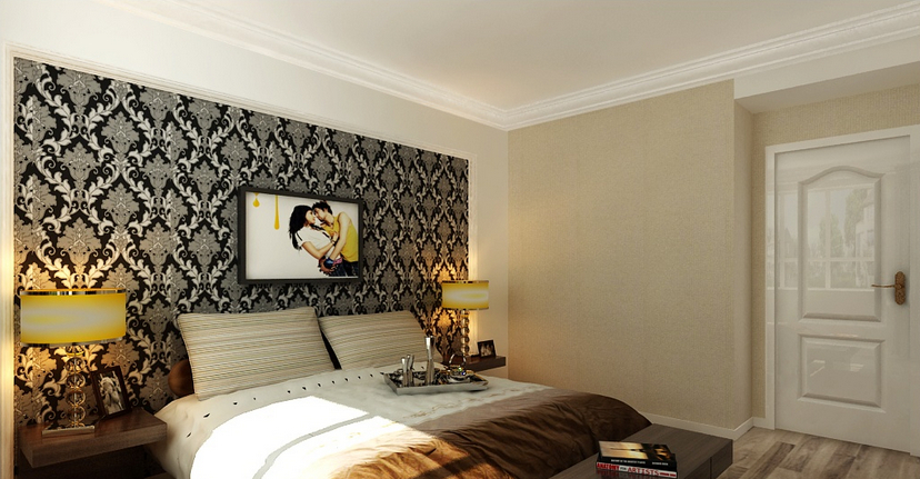 三居 简约 白领 卧室图片来自石家庄装饰家美1在空间简约而不简单   现代简约的分享