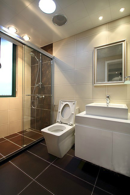 简约 白领 卫生间图片来自今朝装饰老房专线在168平，现代简约，龙湖时代天街的分享