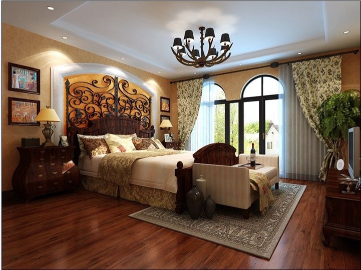 欧式 别墅 白领 收纳 80后 小资 新古典 卧室图片来自shichuangyizu在孔雀城独栋别墅欧式古典主义的分享