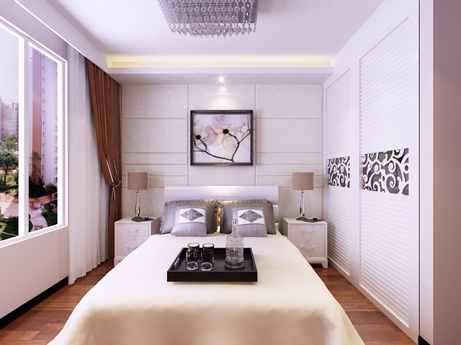 典雅， 高贵 卧室图片来自太原香港豪装在“简爱”的分享