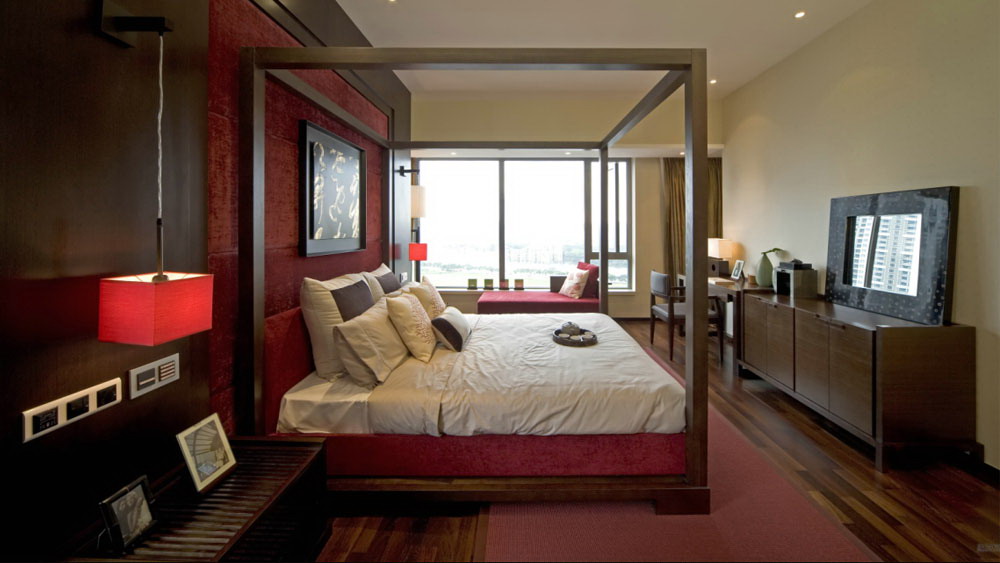 新中式 二居 三居 别墅 白领 收纳 旧房改造 80后 小资 卧室图片来自周楠在观澜墅新中式设计的分享