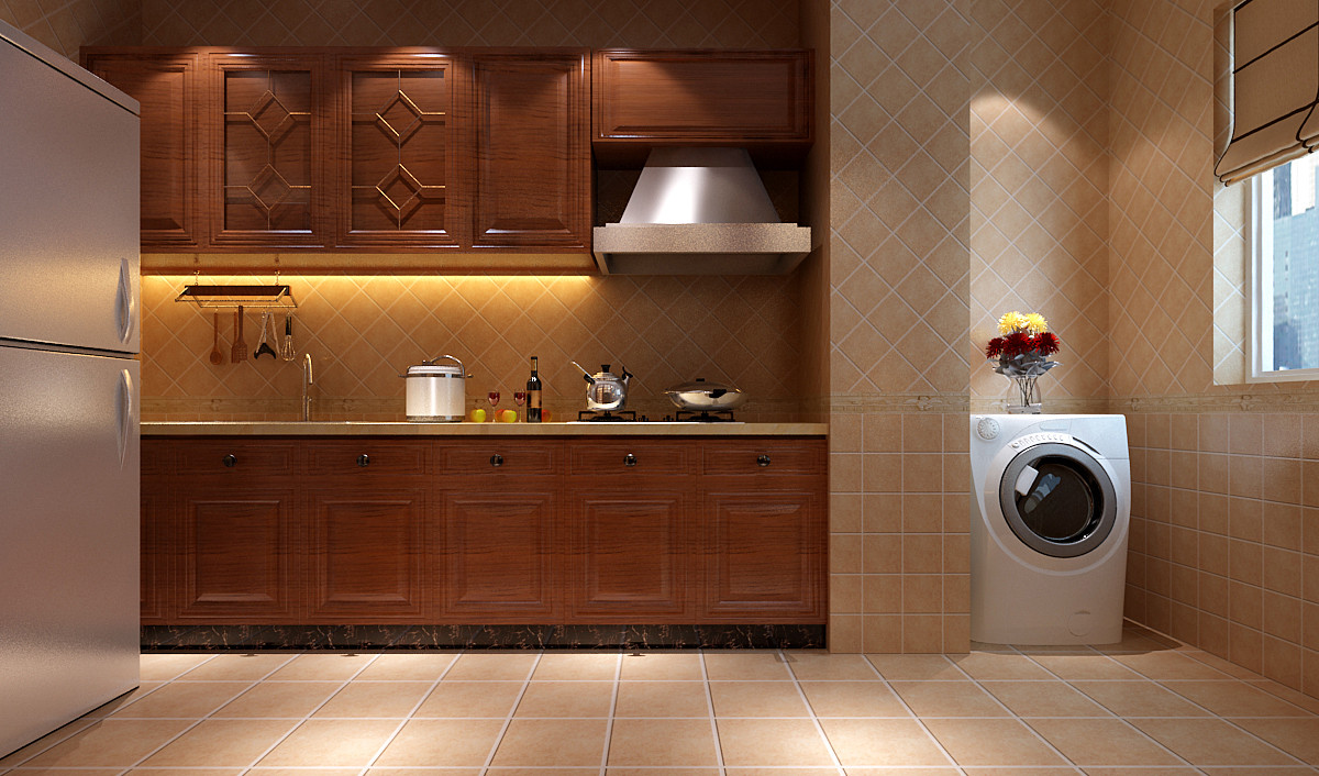 简约 欧式 二居 白领 厨房图片来自实创装饰上海公司在两居室-欧式风格的分享