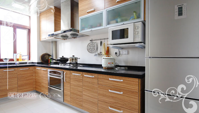 三居 简约 白领 80后 小资 厨房图片来自上海知贤设计小徐在百平空间上的家居符号-现代简约的分享