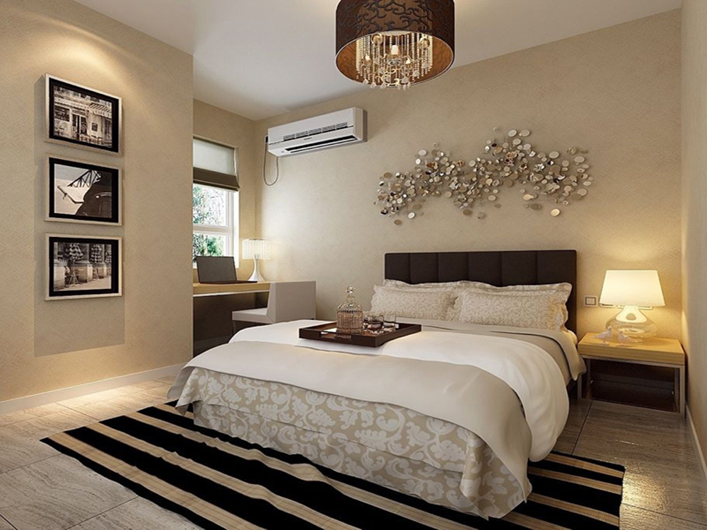 简约 二居 卧室图片来自业之峰装饰赵先生在宝利国际广场云观公寓的分享