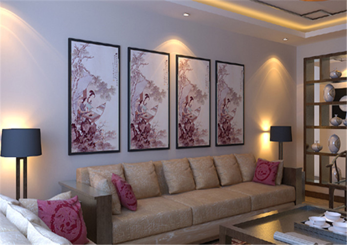 简约 中式 远洋公馆 客厅图片来自百家设计小刘在远洋公馆180平简约中式风格的分享