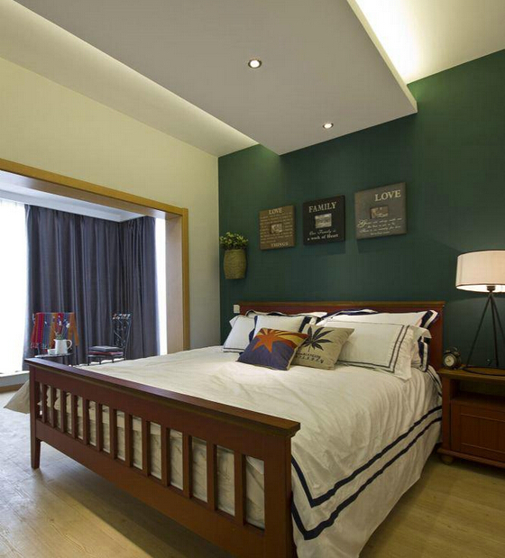 复式 三居 卧室图片来自佰辰生活装饰在170平时尚优雅混搭复式三房两厅的分享