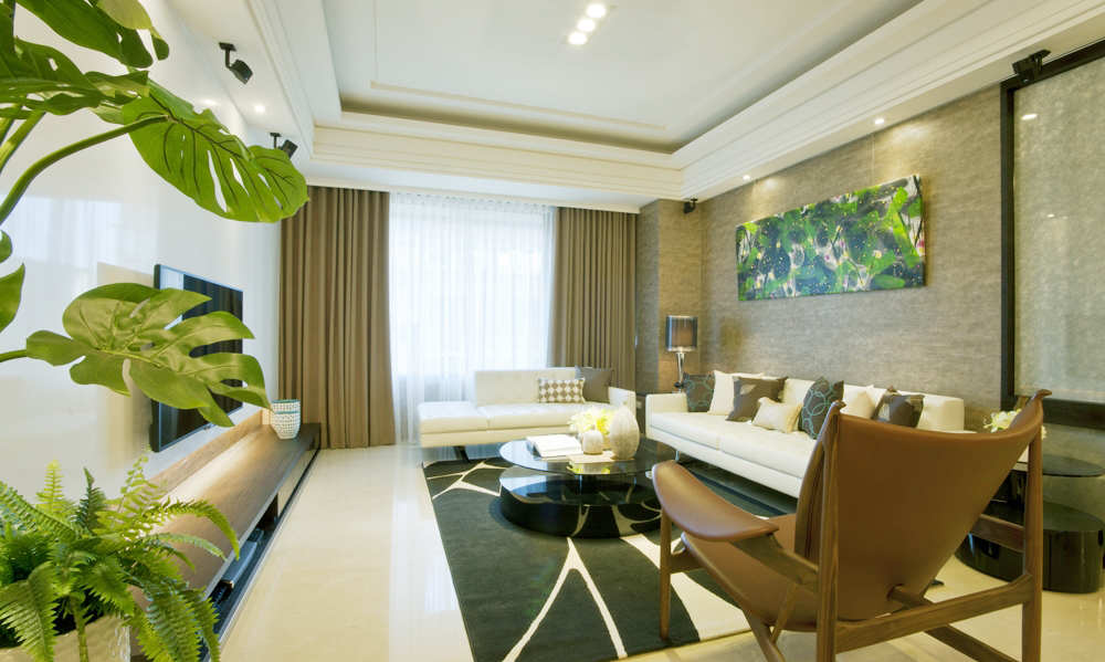 简约 小资 旧房改造 白领 客厅图片来自合建装饰王清贤在简约之美的分享