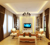 客厅三段式的运用，再加上轻快明亮的色彩运用，客厅更加清新舒适
