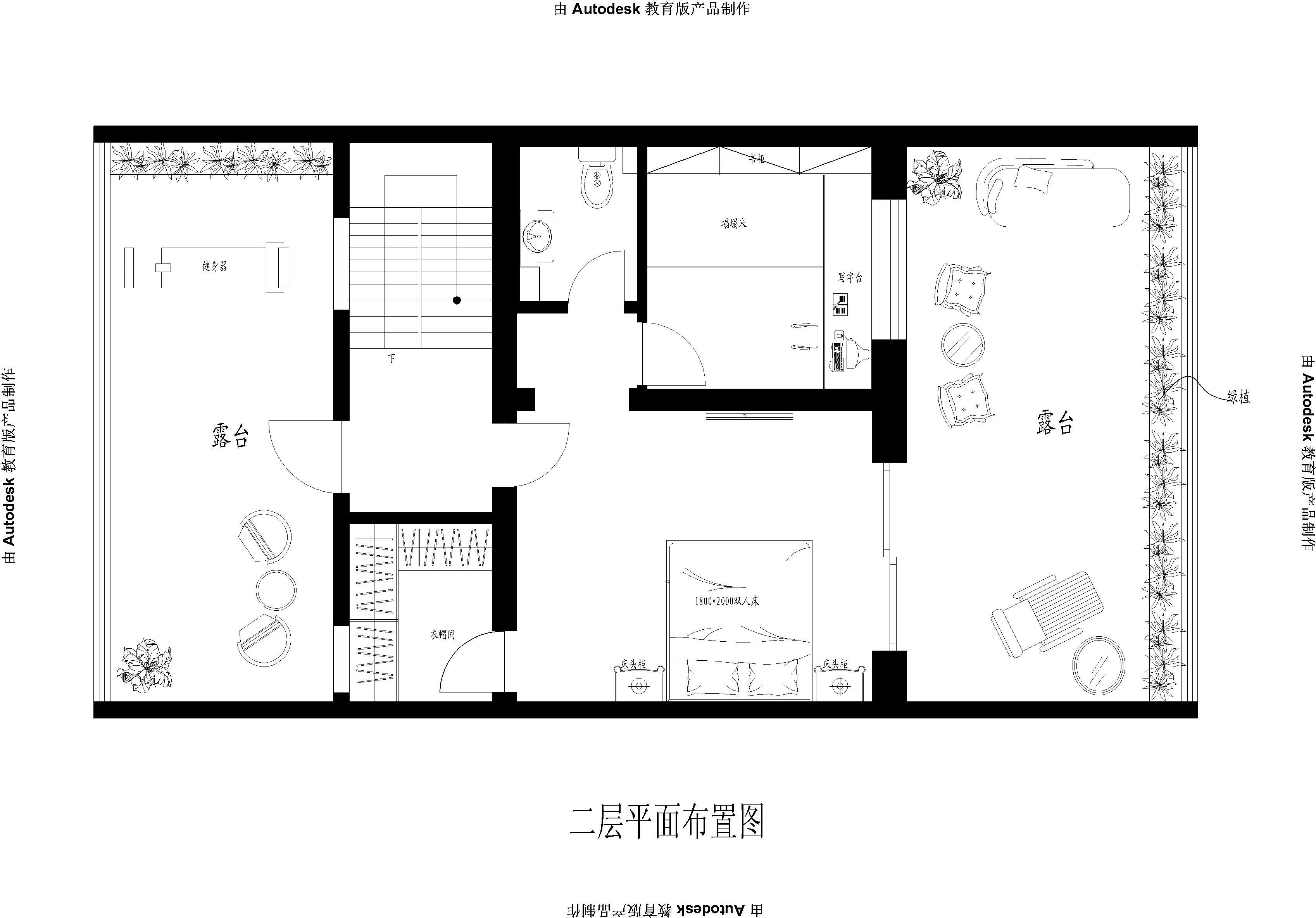 简约 欧式 四居室 户型图图片来自实创装饰上海公司在君悦湾-四居室-简欧风格的分享