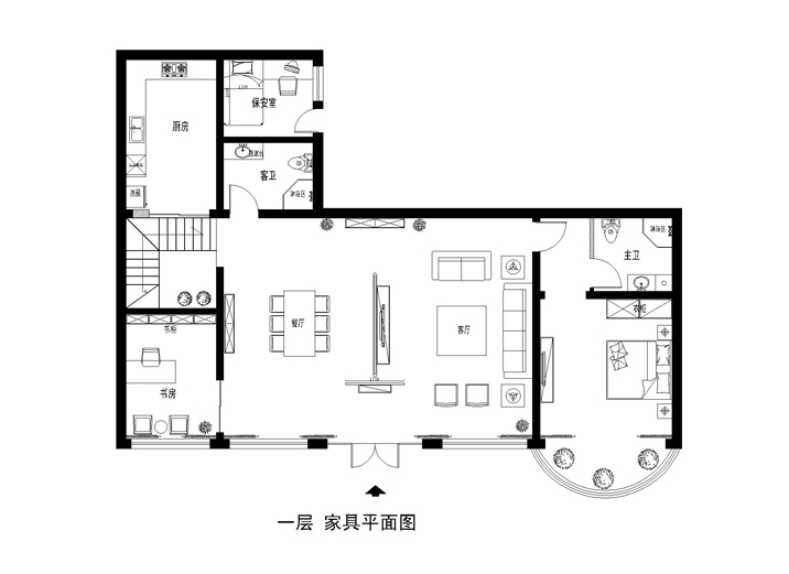 新中式 四居室 白领 收纳 80后 小资 户型图图片来自实创装饰都琳在32万打造376平米中式四居室的分享