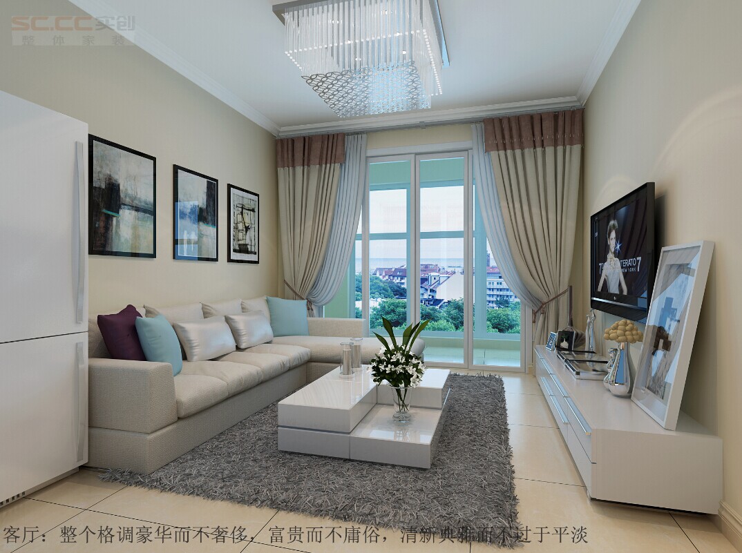 简约 客厅图片来自郑州实创装饰-杨淑平在财信圣堤亚纳的分享