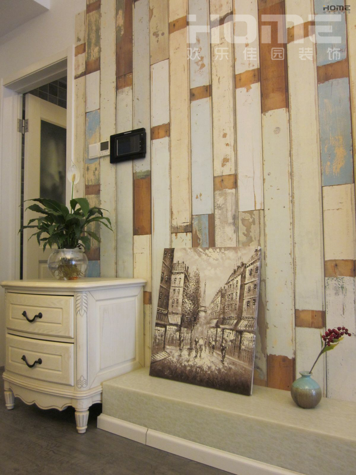 二居 地中海 客厅图片来自四川欢乐佳园装饰在维港简约地中海的分享