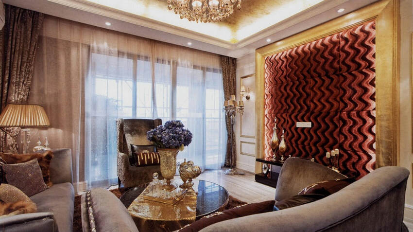 美式风格 实创装饰 整体家装 华龙美钰 客厅图片来自北京实创装饰在140平米三居室美式的华丽设计的分享