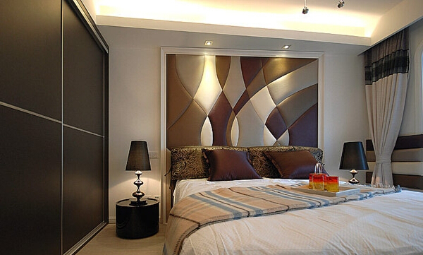 二居 现代 卧室图片来自佰辰生活装饰在90平现代风样板间闪耀出世的分享