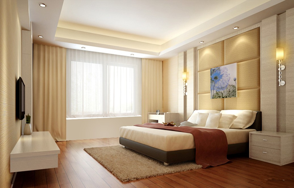 简约 卧室图片来自实创装饰上海公司在142平三居室现代简约风格装修的分享