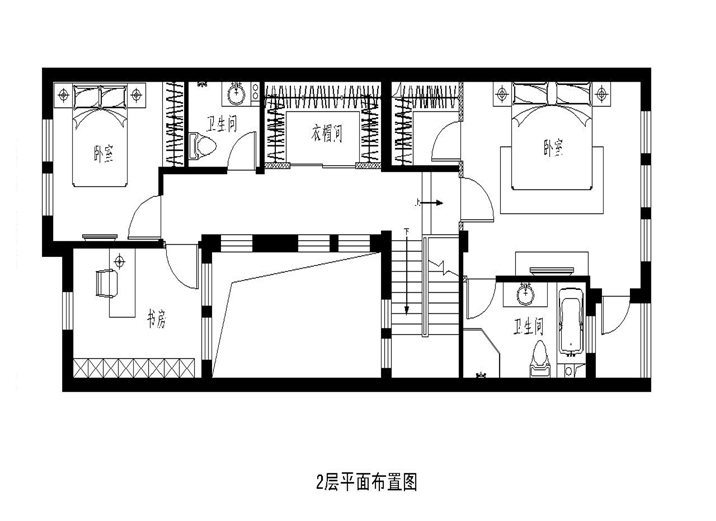 欧式 别墅 白领 80后 小资 户型图图片来自实创装饰都琳在夫妻浪漫简约家园的分享