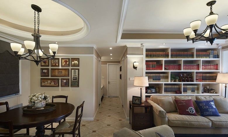 美式 二居 白领 收纳 旧房改造 80后 小资 客厅图片来自名仕装饰-小飞在赛达国际美式的分享
