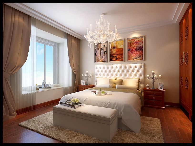 混搭 三居 家装 卧室图片来自佛山东易日盛在华贸城－混搭的分享