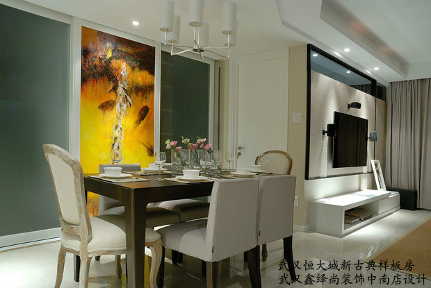 新古典图片来自武汉鑫绎尚装饰公司在恒大新古典样板房的分享