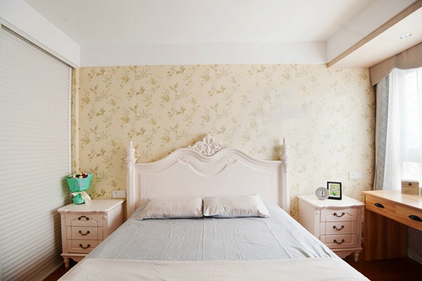 卧室图片来自家装大管家在84平米美式田园风两居的分享