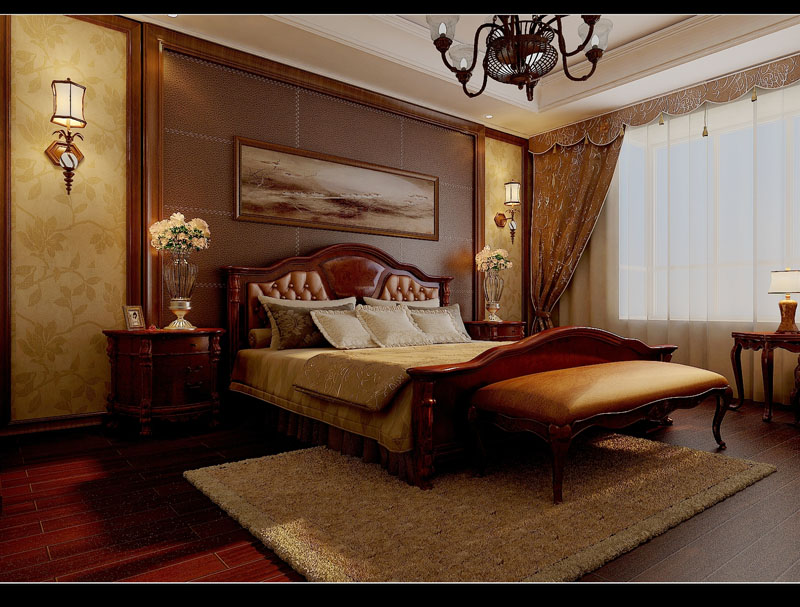 欧式 白领 小资 80后 卧室图片来自多芬宝贝在欧式风格-美式格调的分享