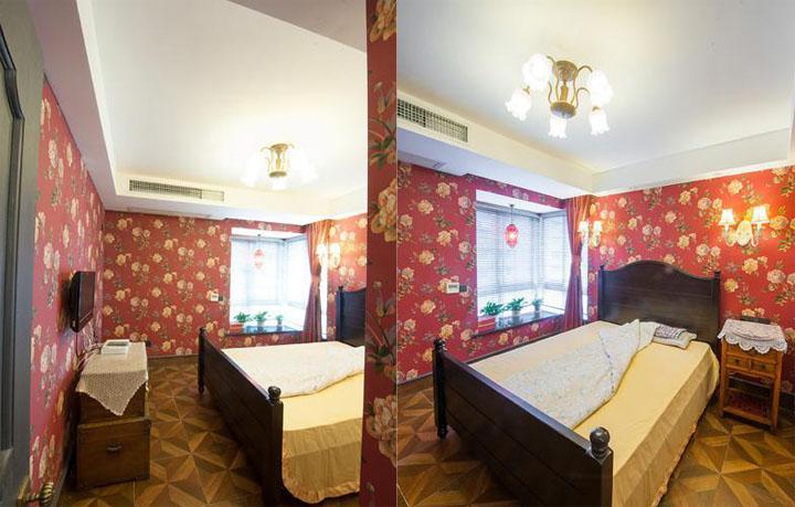 简约 三居 复古 80后 小资 卓锦城 卧室图片来自工长大本营装饰在穿越1874-卓锦城90的分享