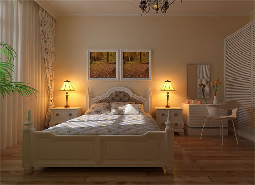 简约 三居 卧室图片来自北京世家装饰工程有限公司在舒适三室 汇锦庄园G2的分享