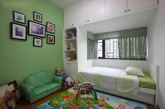 现代 简约 三居 旧房改造 小资 儿童房图片来自居佳祥和装饰在89平现代简约装修案例的分享