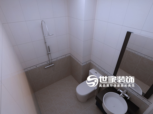 卫生间图片来自北京世家装饰工程有限公司在卫生间的分享