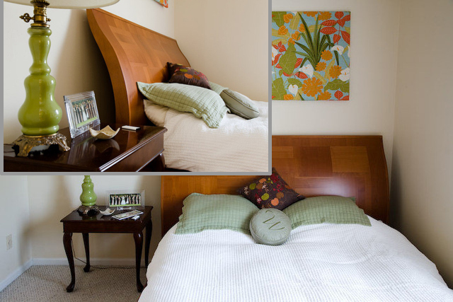 简约 原木家具 二居 旧房改造 小资 卧室图片来自居佳祥和装饰在58平个性蜗居混搭装修的分享