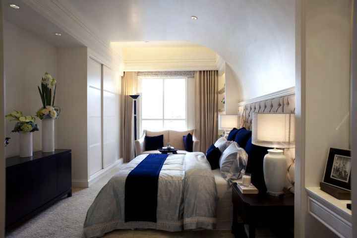 现代 简约 欧式 三居 小资 卧室图片来自居佳祥和装饰在120平温馨时尚简欧装修的分享