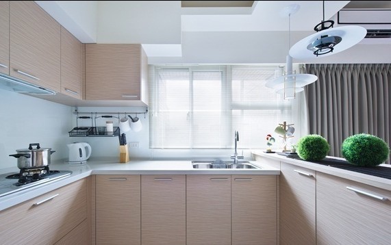 日式 清新 二居 简约 旧房改造 小资 厨房图片来自居佳祥和装饰在60平日式风格装修案例的分享