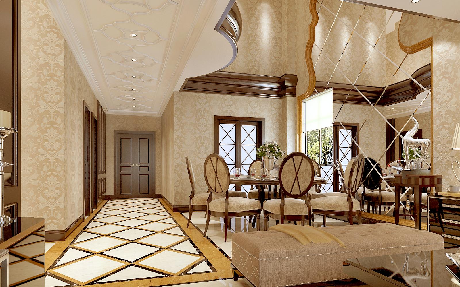 别墅 白领 餐厅图片来自尚层别墅设计在尚峰尚水鲜活时尚的美学观点的分享