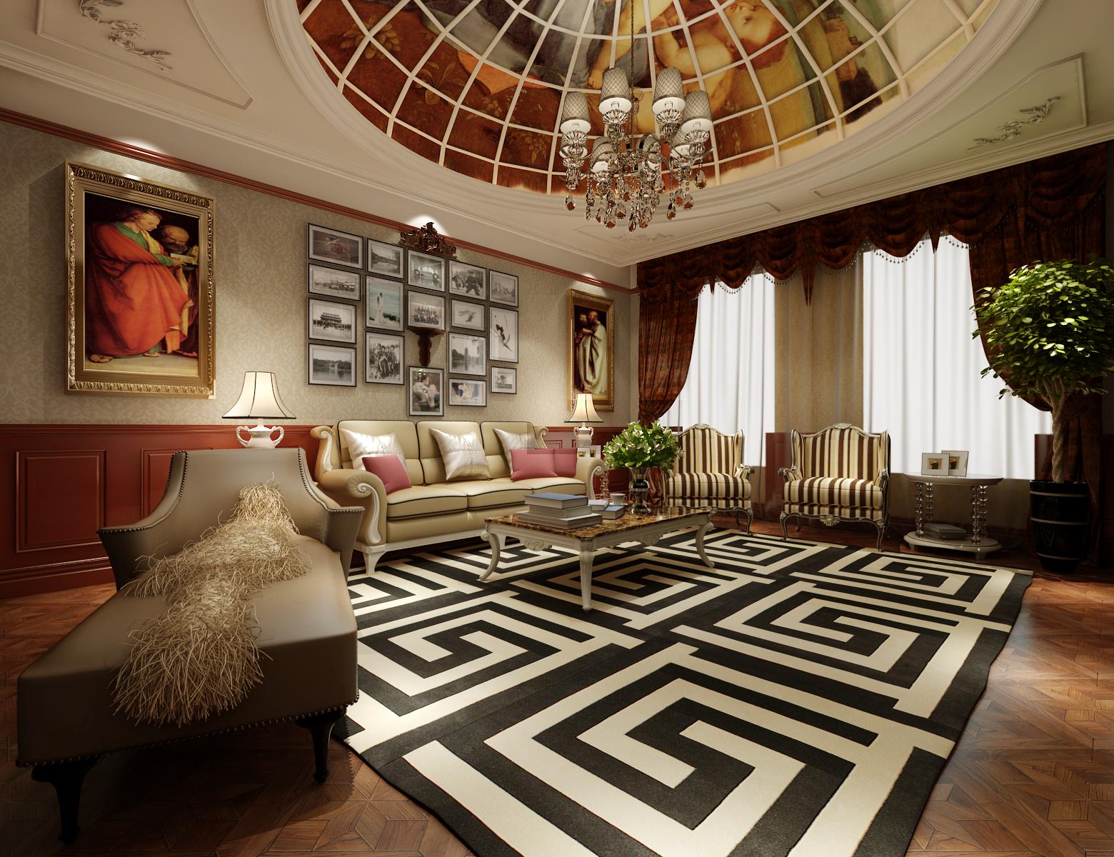 别墅 白领 客厅图片来自尚层别墅设计在尚峰尚水鲜活时尚的美学观点的分享