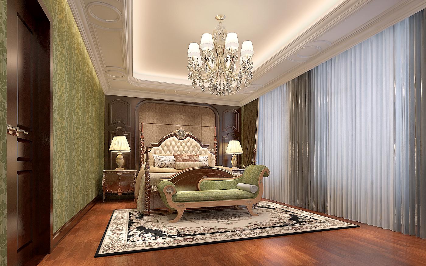 别墅 白领 卧室图片来自尚层别墅设计在尚峰尚水鲜活时尚的美学观点的分享
