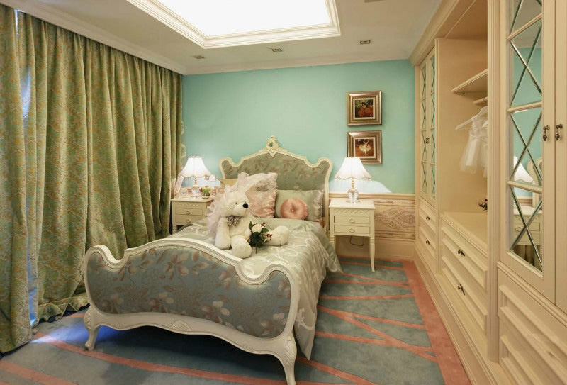 别墅 儿童房图片来自实创装饰晶晶在200平别墅美式风格设计装修的分享