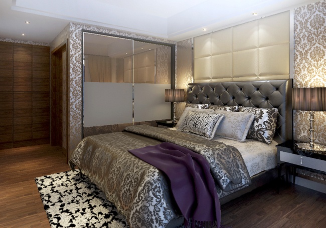 二居 欧式 卧室图片来自贾凤娇在华远铭悦世家欧式风格三居室的分享